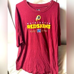 Washington Redskins Men's NFL Team Apparel Short Sleeve T-Shirt Adult Size 6x